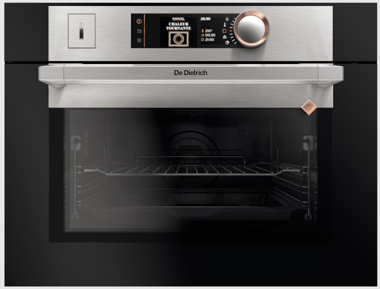 תנור בנוי פירוליטי עם בישול באדים 45 ס"מ סדרת Platinium נירוסטה DE DIETRICH דגם: DKR7580X