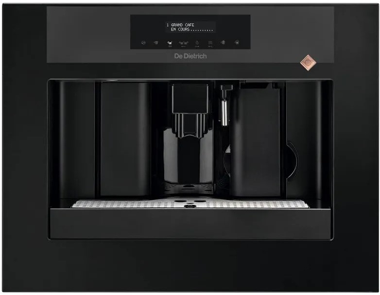 מכונת קפה אינטגרלית 45 ס"מ מסדרת Absolute Black שחור פחם DE DIETRICH דגם: DKD7400A