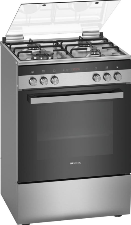תנור משולב כיריים 60 ס"מ IQ300 נירוסטה SIEMENS דגם: HX9R3IH51Y