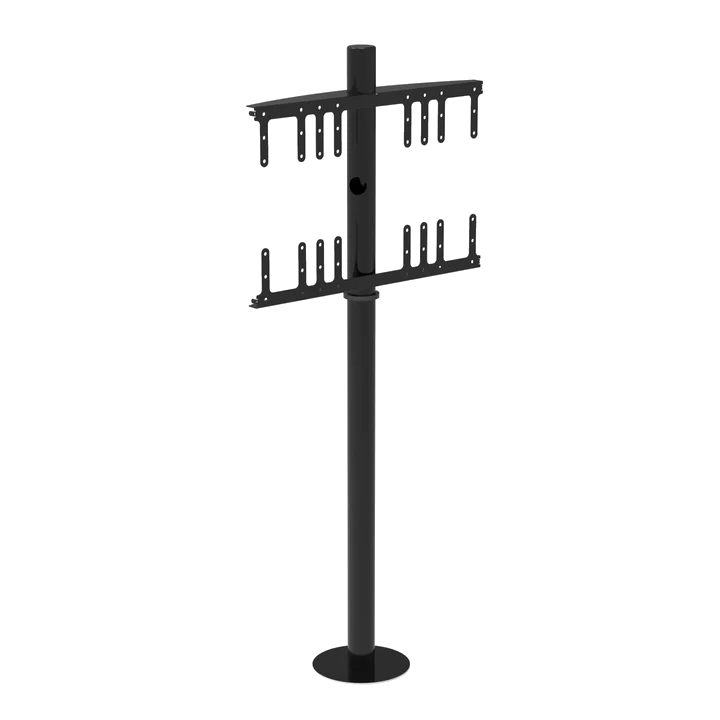 סטנד רצפתי אלגנטי לטלוויזיה עד 65׳׳ דגם: TVS-FS-65