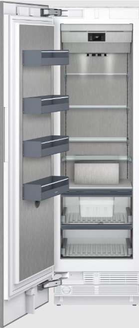 מקפיא אינטגרלי 60 ס"מ עם יצרן קרח דלת Push-to-open סדרת GAGGENAU Vario 400 דגם: RF 461 304