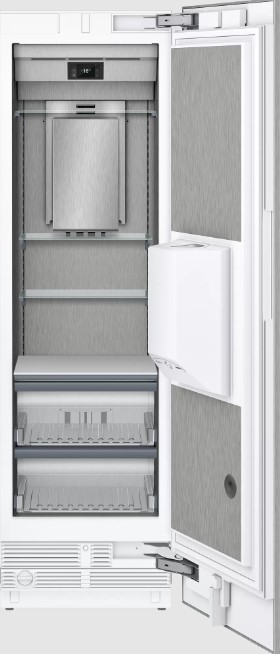 מקפיא אינטגרלי 60 ס"מ עם יצרן קרח דלת Push-to-open סדרת GAGGENAU Vario 400 דגם: RF 463 304/5