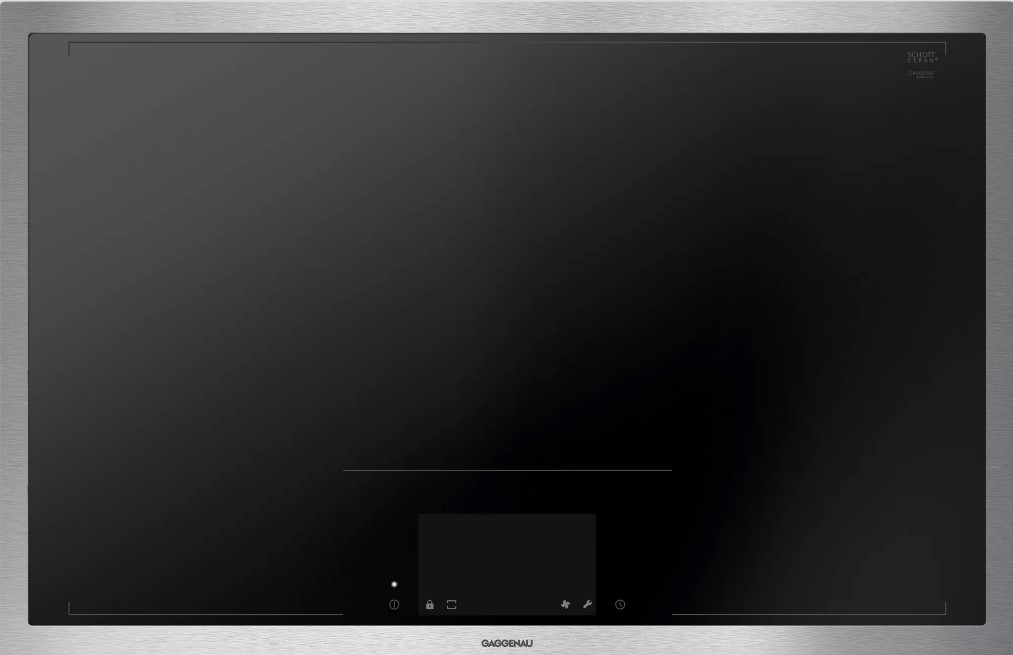כיריים אינדוקציה 80 ס"מ Full surface סדרה 400 מסגרת נירוסטה GAGGENAU דגם: CX 482 111
