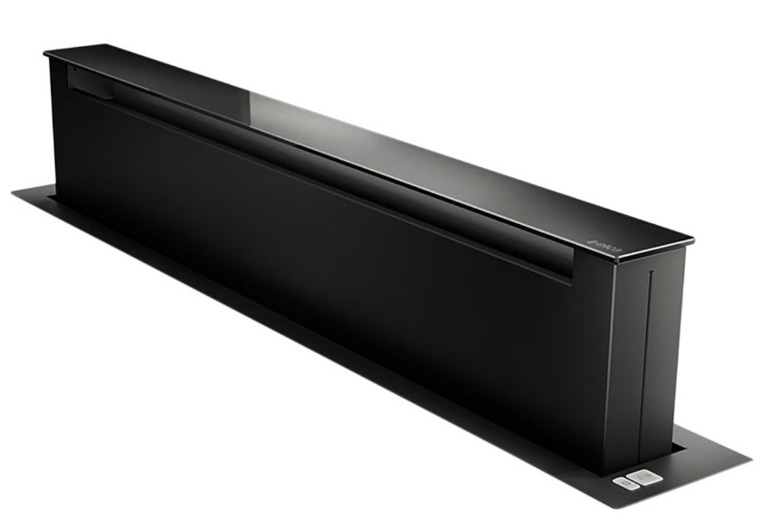 קולט אדים מעלית 90 ס"מ סחרור פנימי שחור ELICA דגם: PANDORA-BLF90