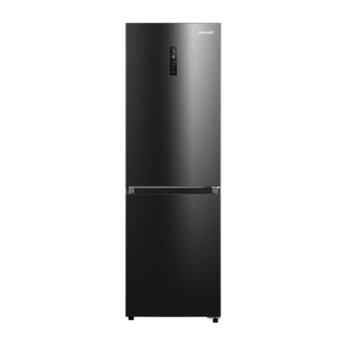 מקרר מקפיא תחתון 60 ס”מ נירוסטה מושחרת DELONGHI דגם: DLR4949DX