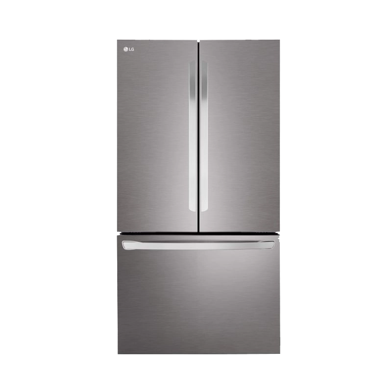 מקרר 3 דלתות נירוסטה מושחרת LG דגם: GR-B278SE