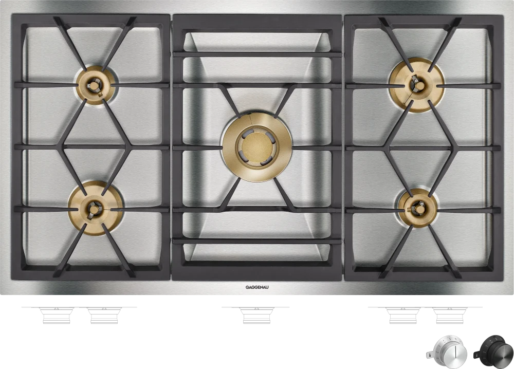 כיריים גז 90 ס"מ סדרה 400 GAGGENAU דגם: VG491115F