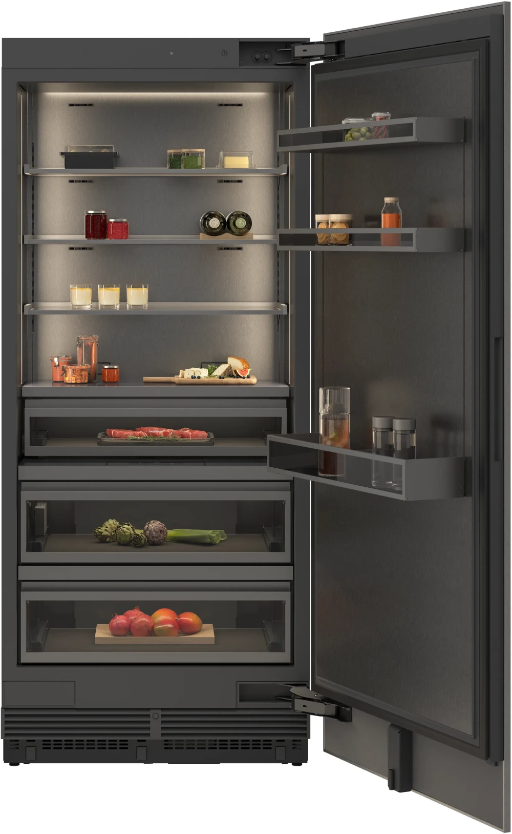 מקרר אינטגרלי מלא 90 ס"מ GAGGENAU דגם: RVC497190