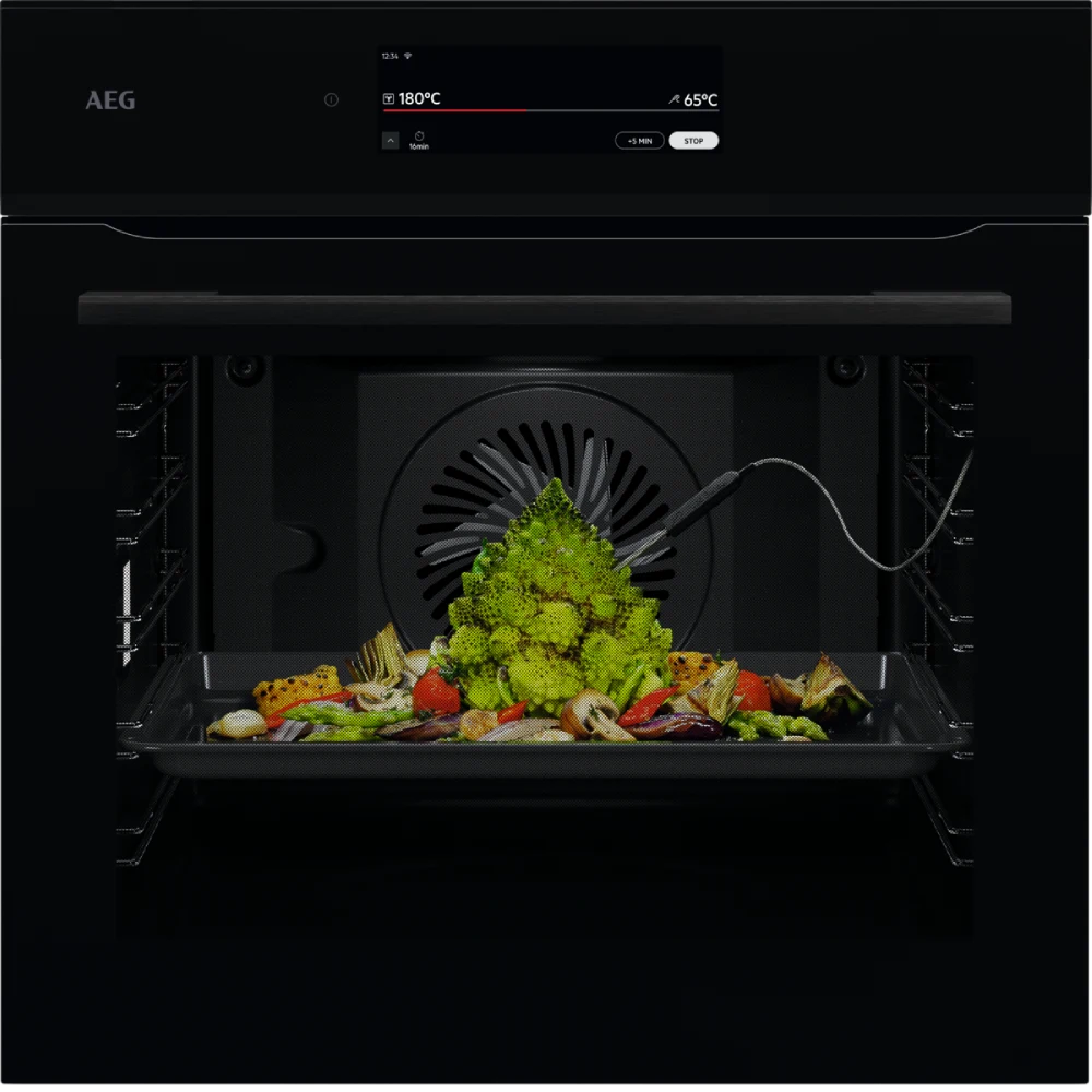 תנור פירוליטי שחור מט AEG דגם: ABA95832B