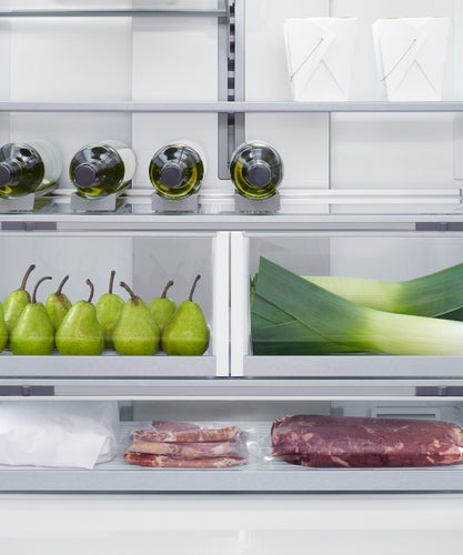 מקרר 3 דלתות עם מקפיא תחתון אינטגרלי 90 ס"מ FISHER & PAYKEL דגם: RS90A3 – תמונה 3