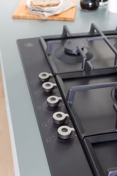 כיריים גז 90 ס"מ שחור מט BERTAZZONI דגם: P905LPRONE – תמונה 7