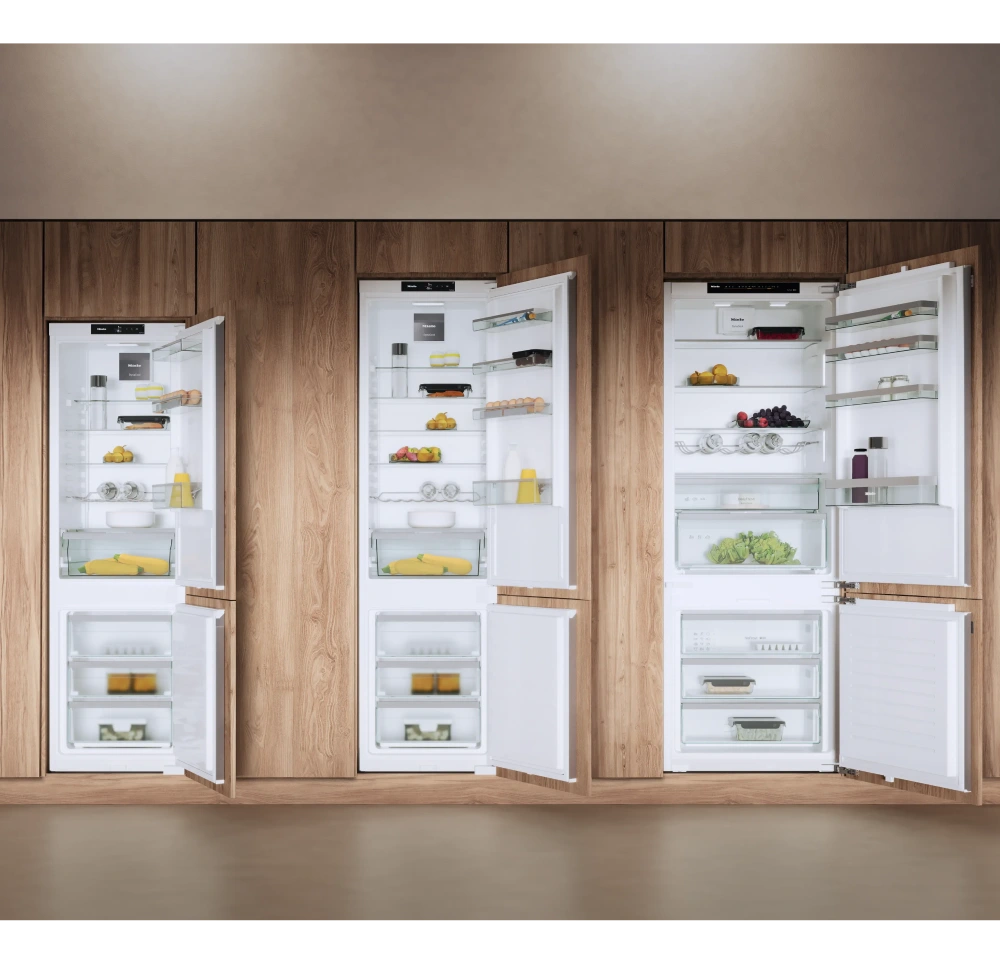מקרר אינטגרלי מקפיא תחתון 70 ס''מ MIELE DuplexCool דגם: KFN 7934 D – תמונה 3