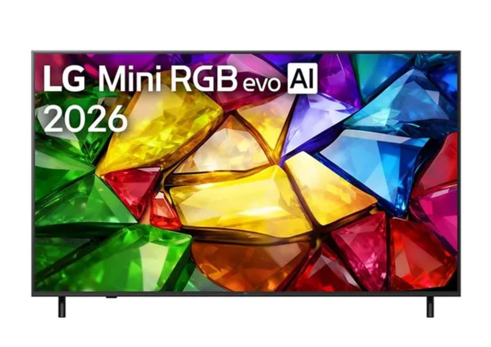 טלוויזיה חכמה 86 אינץ' ברזולוציית LG Mini RGB evo AI 4K דגם: 86MRGB85B6C